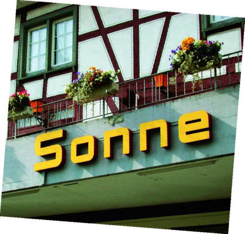 Hotel Sonne Альтештеттен Екстер'єр фото